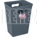 PLAST TEAM PT658011026 СТОКГОЛЬМ для мусора без крышки 10л вулканический базальт