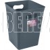 PLAST TEAM PT658111026 СТОКГОЛЬМ для мусора без крышки 15л вулканический базальт