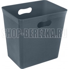 PLAST TEAM PT658211026 СТОКГОЛЬМ для мусора без крышки 20л вулканический базальт