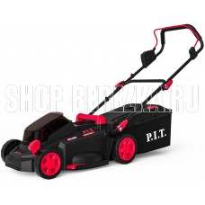P.I.T. Газонокосилка аккум. бесщёточная PLM20H-330B/1 (20В, 33 см, выс. 25-75мм, 30л, 1 акб 4Ач, ЗУ)