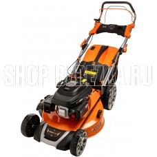 MAXPILER Газонокосилка бензиновая MLM-56SE (6,5л.с, эл.старт, самоходная, Ø560мм, выс.30-80мм, 70л)