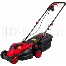 P.I.T. Газонокосилка электрич. PLM 32-C (1200Вт, 3600об/мин, Ø320мм, выс. 20/35/50мм, травосб. 30л)