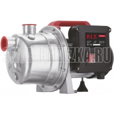 P.I.T. Насос садовый электрич. POG1000-P (1100Вт, напор 40м, всасывание 8м, 58л/мин, нерж. сталь)