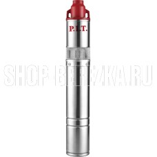 P.I.T. Насос скважинный электрич. PSW750-T (750Вт, напор 100м, 30л/мин, нерж. сталь, терм.защ, винт)