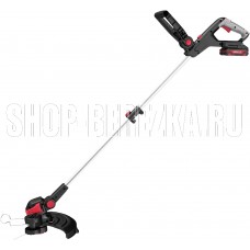 P.I.T. Триммер аккум. PTR20H-300A/1 (20В, Ø300мм, леска 1,6мм*5,3м, 1акб, ЗУ, телескоп, колеса)