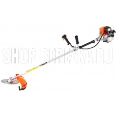 MAXPILER Триммер бензиновый MGT-38-4T (1,7л.с, 38 см³, 4-т, бак 0.95л, Ø440мм, диск, леска, ремень)