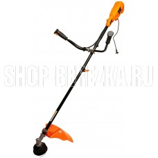 MAXPILER Триммер электрич. MET-2000C (2000Вт, Ø380 мм, плавный пуск, разъем. штанга, нож+леска)