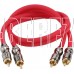 ASPECT RCA-NL2.05, Neon Line, коаксиал, OFC, 2 экрана, 2RCA-2RCA, 0.5м