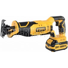 DENZEL Пила сабельная аккумуляторная RS-180, Li-Ion, 20 В 28801