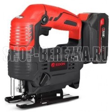 EDON AJS-21A Лобзик аккумуляторный бесщеточный (21В; Li-Ion; 2.0Ач; 0-2900об/мин; 18мм; 65/4/2мм)