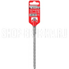 MATRIX Бур по бетону, 8 x 160 мм, SDS PLUS c крестовой пластиной//