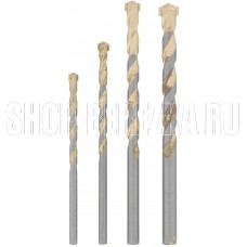 MATRIX Набор сверл по бетону Golden Line 5 - 6 - 8 - 10мм//