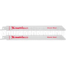 MATRIX Полотна по металлу для сабельной пилы S1122EF 200 / 1,4 мм, Bimetal, 2 шт., PRO//