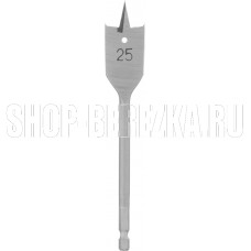 MATRIX Сверло по дереву перовое, 25 мм 6-гранный хвостовик//