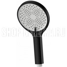 GOLDEN FOX S1163B Лейка д/душа 3-реж. d125 ABS пластик черная блистер