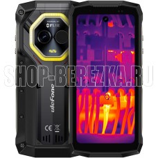 ULEFONE Смартфон Armor Mini 20T Pro 8+256 Black/4.7” 90Hz HD+/MTK6300 5G/And14/50+FLIR/32MP/6200mAh