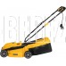 DENZEL Газонокосилка электрическая GMC-1200, шир.,32см, 1200 Вт, 3 уров., травосб. 30 л//