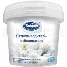 ТАЙФУН 182159 Пятновыводитель отбеливатель 270 г ТАЙФУН 182159 Пятновыводитель отбеливатель 270 г