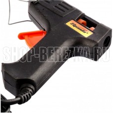 SPARTA Клеевой пистолет 7 мм, 20 Вт, 5 г/мин 93018