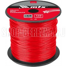 MTX Леска для триммера круглая 3,0 мм х 120 м, на катушке 96874