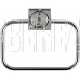 GFMARK 84147 Держатель для полотенца кольцо, прямоугольный, на квадратном основании, цвет ХРОМ