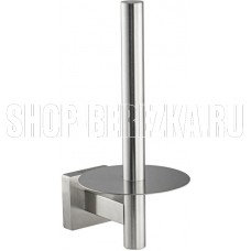 GFMARK 87008 Держатель для туалетной бумаги и бумажного полотенца, вертикальный, из нержавеющей стали, с квадратным основанием, цвет САТИН