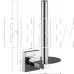 GFMARK 84008 Держатель для туалетной бумаги и бумажного полотенца, на квадратном основании, ВЕРТИКАЛЬНЫЙ, цвет ХРОМ