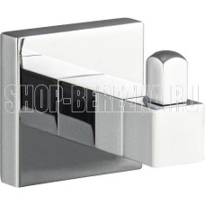 GFMARK 84114 Крючок одинарный, на квадратном основании, цвет ХРОМ