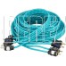 ASPECT RCA-CL4.5, Cyan Line, витая пара, OFC, 1 экран, 4RCA-4RCA, 5м