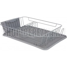 AGNESS СУШИЛКА ДЛЯ ПОСУДЫ СЕРАЯ 42,5*30,5*10 СМ (КОР-6ШТ) 917-102 AGNESS СУШИЛКА ДЛЯ ПОСУДЫ СЕРАЯ 42,5*30,5*10 СМ (КОР-6ШТ) 917-102