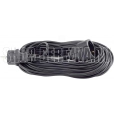CADENA Удлинитель-шнур бухта BASE 30м бз ПВС 2*1 10А черный CADENA Удлинитель-шнур бухта BASE 30м бз ПВС 2*1 10А черный