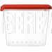 HOMVER Асти для продуктов квадратный 1л (красный) 221100406/04