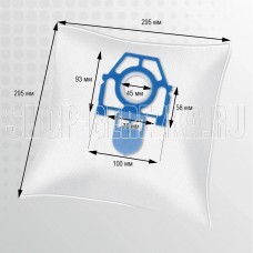 TOPPERR BS 50 Пылесборник синтетический для пылесоса Bosch, Zelmer, Bork (BBZWD4BAG) 3 шт + 1 ф TOPPERR BS 50 Пылесборник синтетический для пылесоса Bosch, Zelmer, Bork (BBZWD4BAG) 3 шт + 1 ф
