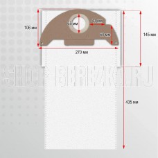 TOPPERR KC 10 Пылесборник синтетический для пылесоса Karcher (Тип 6.904-322.0), 3 шт