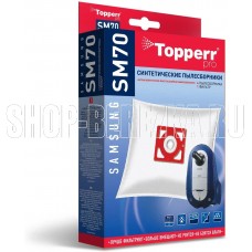 TOPPERR SM 70 Пылесборник синтетический для пылесоса Samsung (Тип VP-77), 4 шт.в ед. (R) TOPPERR SM 70 Пылесборник синтетический для пылесоса Samsung (Тип VP-77), 4 шт.в ед. (R)