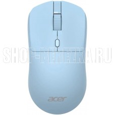 ACER Мышь OMR501 голубой оптическая 1600dpi silent беспров. USB 4but (ZL.MCE11.019)