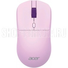 ACER Мышь OMR501 фиолетовый оптическая 1600dpi silent беспров. USB 4but (ZL.MCE11.017)