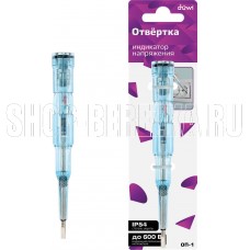 DUWI (26006 6) Отвертка-индикатор напряжения в сети переменного тока