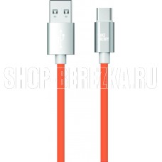 AKSBERRY (6900344970011) X165 USB-A - USB-C 3 A 18 W PD 1 м, оранжевый