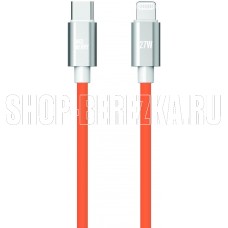 AKSBERRY (6900344950013) X165 USB-C - Lightning 3 A 27W PD 1 м, оранжевый