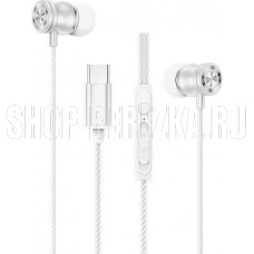 AKSBERRY (6900273770010) AM8 с микрофоном Type-C, белый