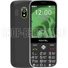 FONTEL Мобильный телефон FP340 цвет черный FONTEL Мобильный телефон FP340 цвет черный