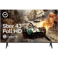 SBER SDX-43F2124 Smart Салют ТВ Frameless черный