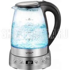 VITEK VT-WK1075 (1,7л, стекло)