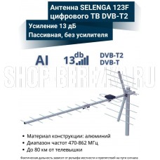 SELENGA телевизионная уличная 123F ВВ ВВ5480