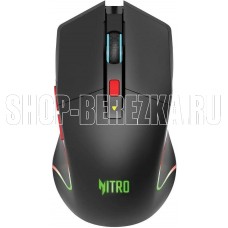 ACER Мышь Nitro OMR304 черный оптическая 3200dpi беспров. BT/Radio USB 6but (ZL.MCECC.01Z)