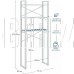 LESET Стилвуд 133 (Белый/Белый) для стиральной машины