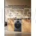 XIAOMI Mijia WD105MJA11KZ кл.:A фронт. макс.:10.5кг (с сушкой) серебристый