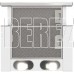 ELIKOR Интегра 45П-630-В2Л белый/нерж (1001453)