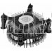 INTEL Кулер для процессора 65W S1700, 4-pin PWM, 90mm fan, Al, LAMINAR RS1, черный, M23905